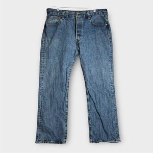 Vtg Levis 501 XX Jeans Straight Fit Coupe Driot Corte Recto Men 36x29 Button Fly